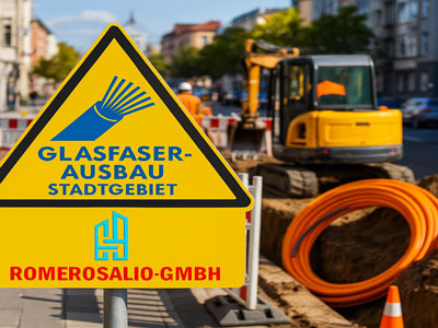 Glasfaser-Ausbau Stadtgebiet