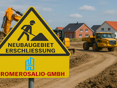 Neubaugebiet Erschließung